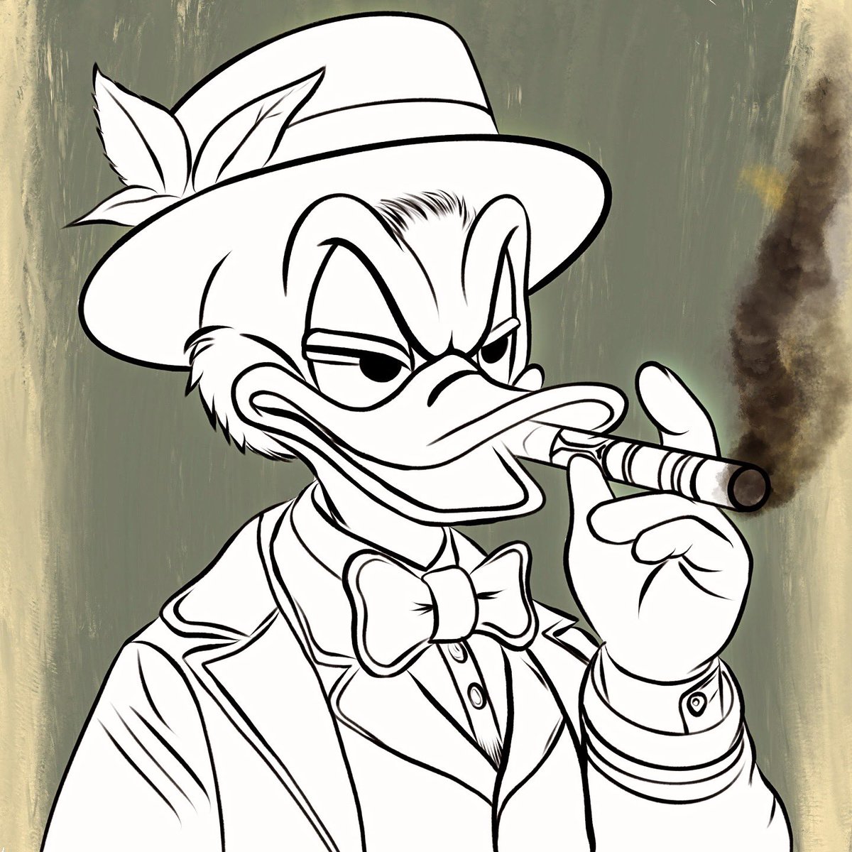 KrishnaSeervi08's tweet photo. Quackin In Style 😮‍💨
Donald Duck like you’ve never seen him before. 🦆🔥
Follow @krishnaseervi08 for more 
 #DonaldDuck #GangstaArt #ProcreateArt #DigitalDrawing #StreetArt #ArtisticExpression #EdgyArt #CartoonReimagined #ViralArt #ArtLovers #InstaArt #FollowForMore https://t.co/2hlyObXn6v