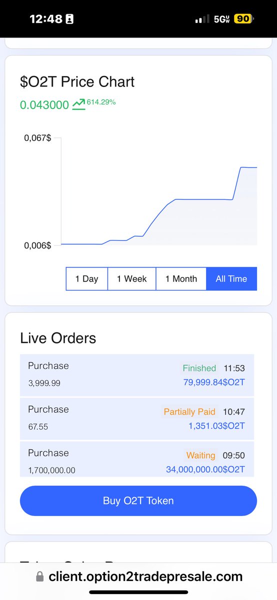 fakeprofile2021's tweet photo. @OldManBearHands @Option2Trade_ People are buying through presale website even today .🤔👇 https://t.co/IcSj316cWu
