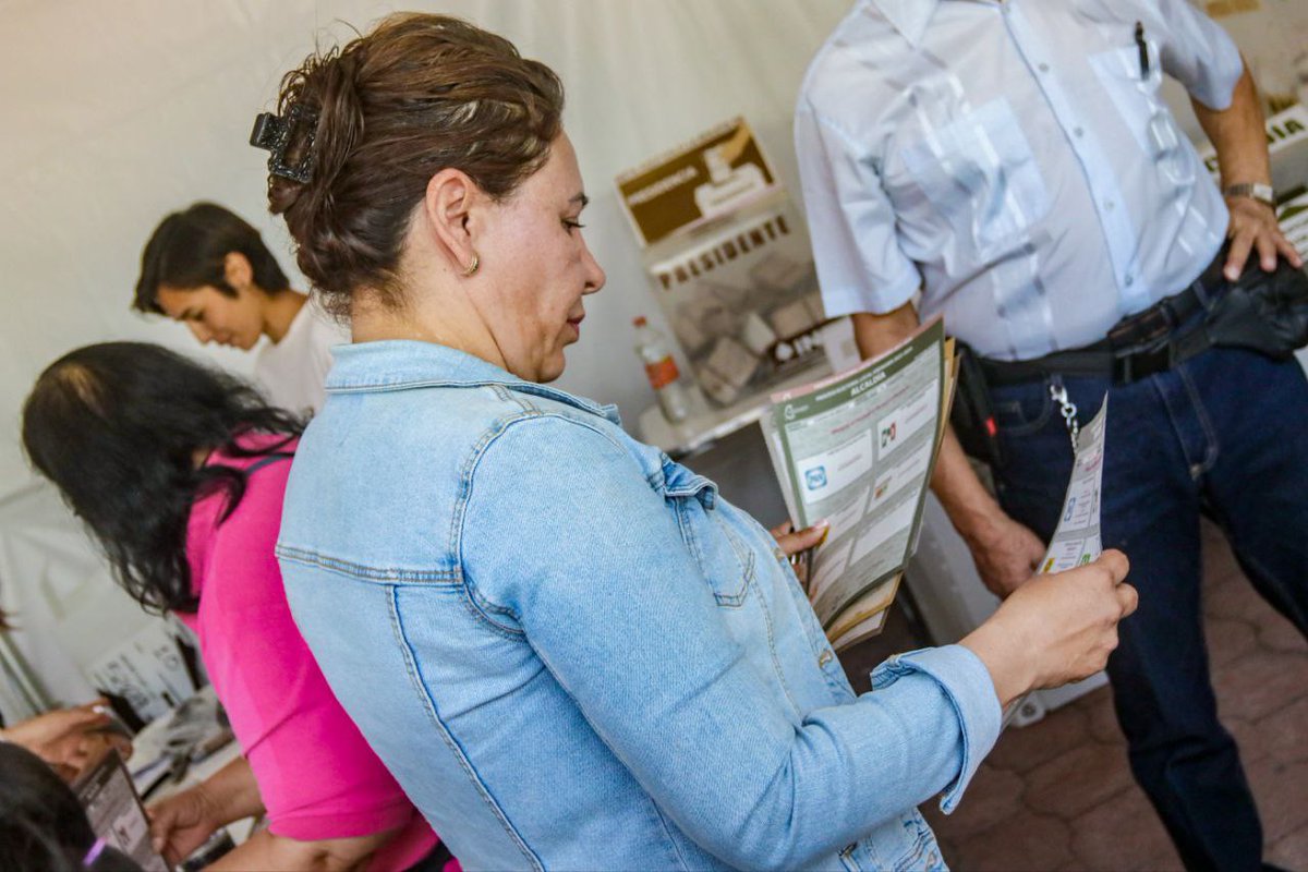 Salí con mucha alegría a ejercer mi derecho ciudadano. 🗳  #EleccionesMéxico2024