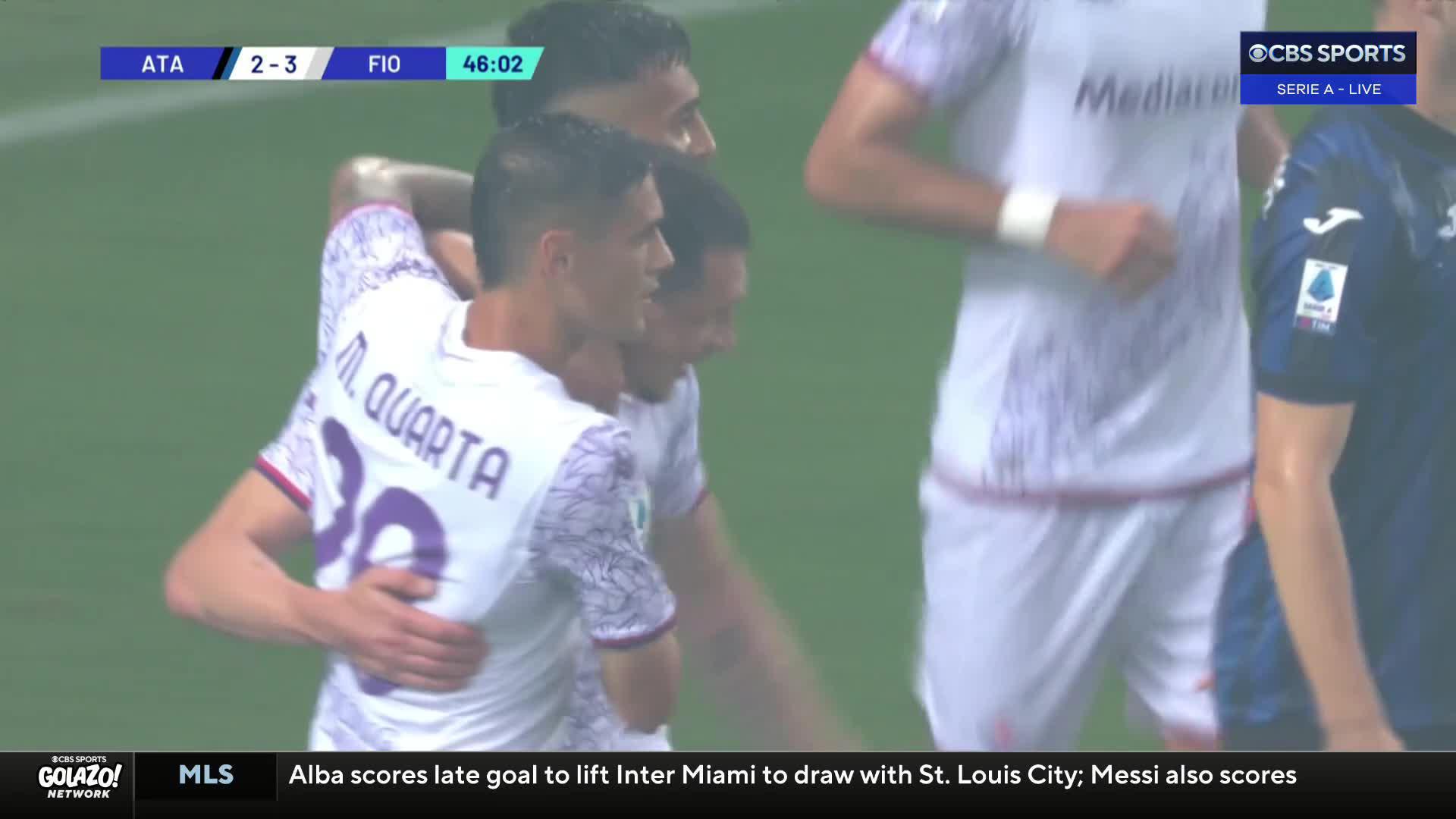 6': Atlanta 0-1 Fiorentina12': Atalanta 1-1 Fiorentina19': Atalanta 1-2 Fiorentina32': Atalanta 2-2 Fiorentina45+3': Atalanta 2-3 FiorentinaDefense not a premium in the first half of the final Serie A match of the season 😅