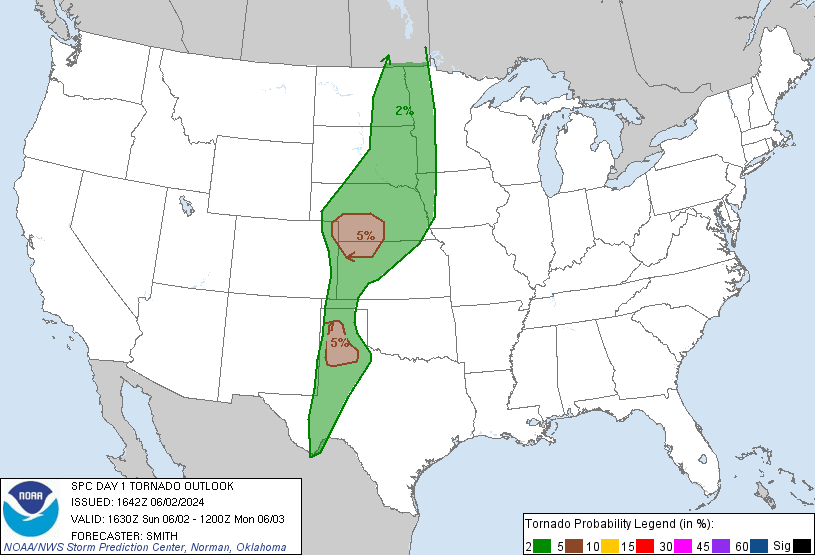 LimWeather's tweet photo. D1
#EnhancedRisk in C #TornadoAlley esp #GrandIsland,#Kearney,#NorthPlatte,#HastingsNE,#LexingtonNE,#NorfolkNE,#ColumbusNE,#Goodland,#ColbyKS cities due to a 5% #Tornado risk, a 30% SIG #Wind risk and a 30% SIG #Hail risk
#Wxtwitter #SevereWx #SPC #KSwx #NEwx #COwx #SDwx https://t.co/SJODlEW4dr