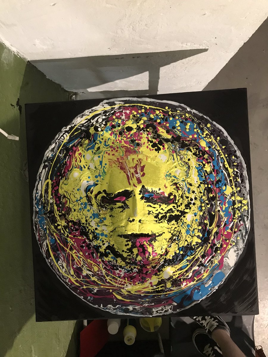 crabmike's tweet photo. New stuff is now drying
i think “The Ego” suits this piece well

#acrylics #acrylicart #canvas #canvasart #squarecanvas #psychedelicart  #traditionalart #painting #art https://t.co/azFE6vKr5j