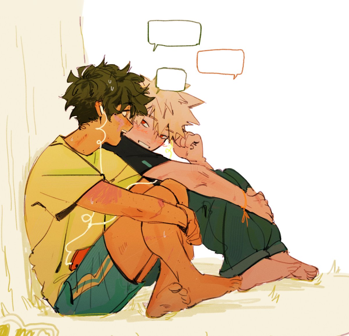 beybuniki's tweet photo. kofi request: budding romance https://t.co/yfR5NUSCCO