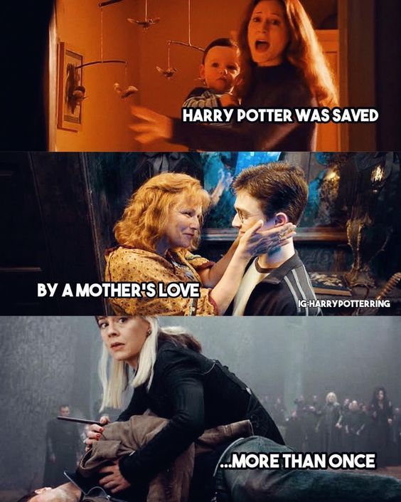 MuggleNet's tweet photo. A mother's love ❤️ https://t.co/AI40LZHLx6