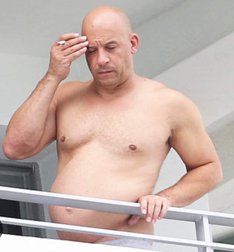 MAVERIC68078049's tweet photo. Vin Diesel pregnant 
It's definitely not from drinking beer and eating tacos https://t.co/IV1g6Ot1rQ