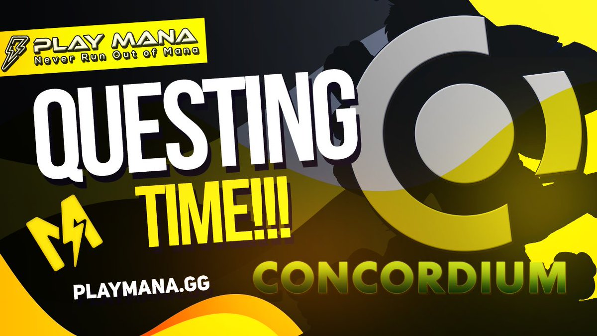 We have some exciting news!! 

Play Mana is adding a new token reward to our Quests! For a limited time, you will be able to earn the $CCD token while Questing on Mana and running One Tap missions. Mana will be releasing all earnings at the end of July, where you will be able to