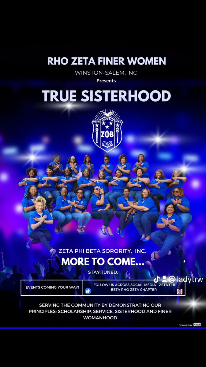 Stay tuned... exciting things are coming! #zetaphibetasororityinc #RhoZeta #finerwomanhood #ZetaPhiBeta #wordsofwisdombyladyt