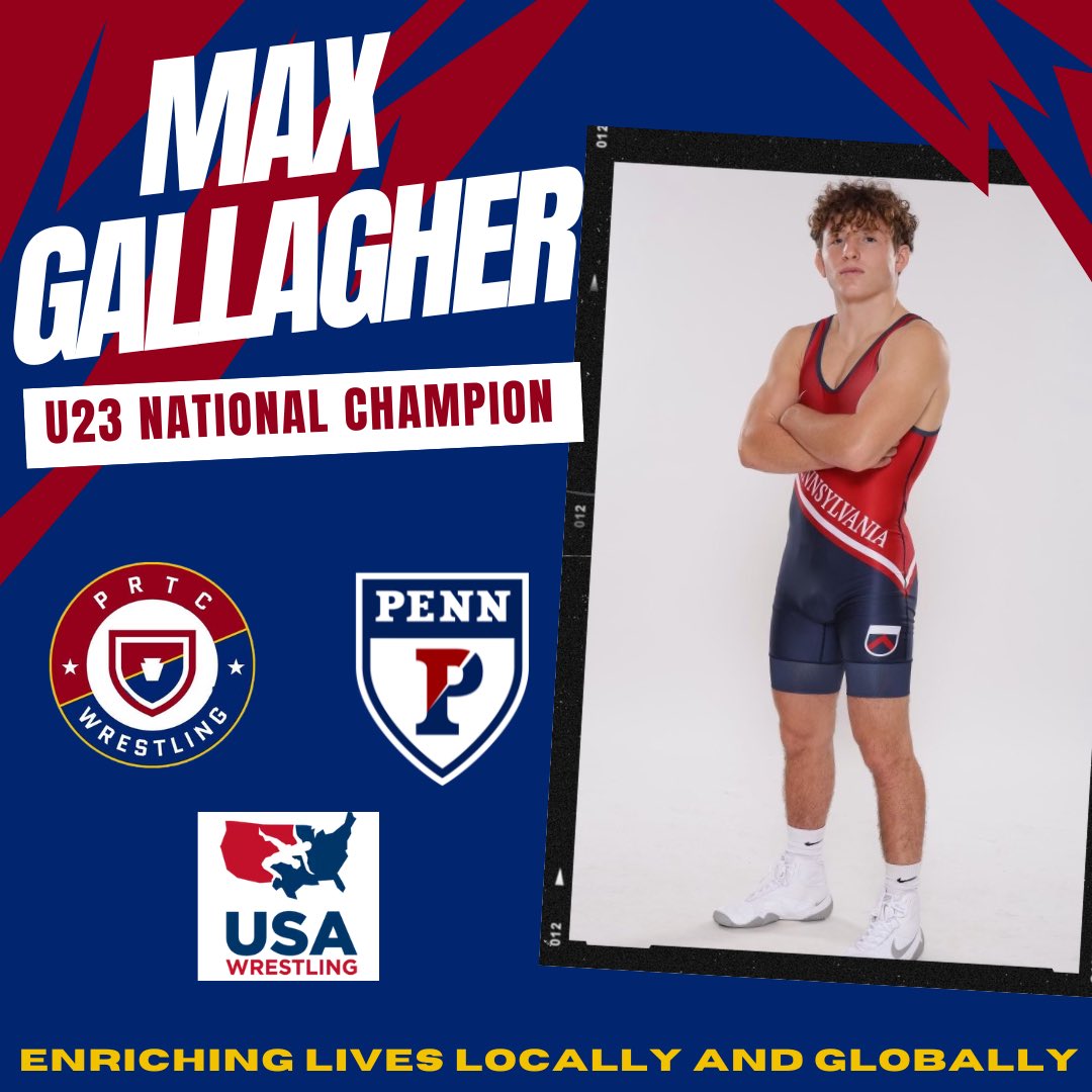 Max Gallagher…U23 National Champion!!
