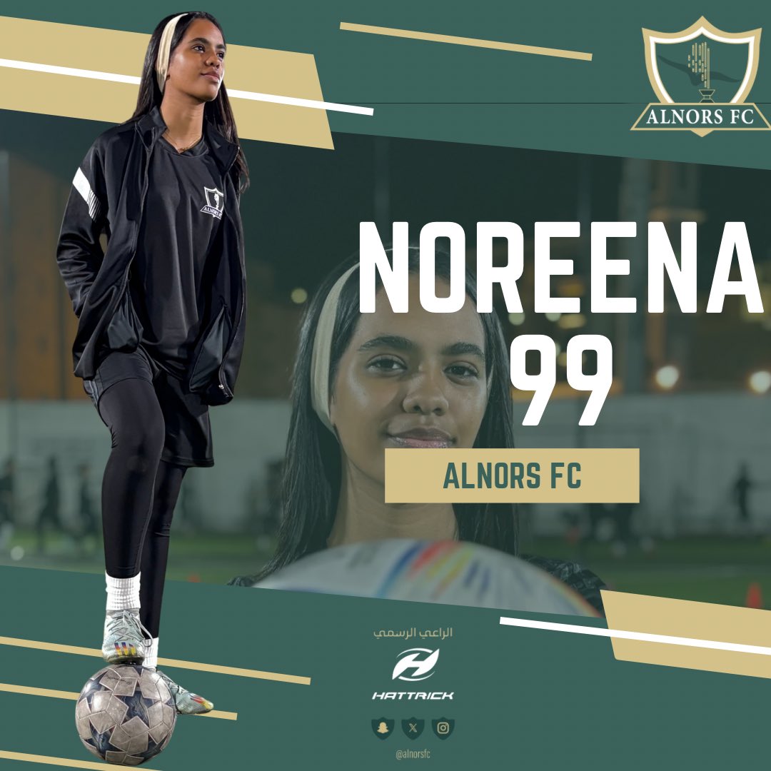 المهاجمة #نورينا_بن_ماضي من الركائز الأساسية بفريق كرة القدم النسائية في #نادي_النورس حيث شاركت كلاعبة أساسية في النسخة الأولى من #دوري_الدرجة_الأولى_للسيدات 2023/2024 لتحافظ على مركزها في النسخة الثانية 2024/2023 وتكسب الخبرة من تلك المشاركات والتي جعلتها تقود هجوم فريق الناشئات