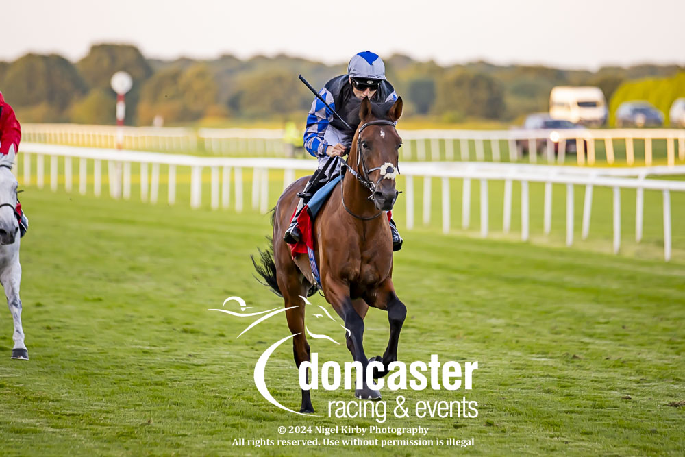 Doncaster Racecourse (@doncasterraces) on Twitter photo RACE 9 RESULT – Emirates Breeders Handicap - Arab Race
🥇 Mutwahhej Athbah (A)
Jockey: <a href="/GeorgeWood20/">George Wood</a>
Trainer: <a href="/CollingtRacing/">Philip Collington</a>
Owner: Athbah Racing
📸 Jonathan Hipkiss
#DoncasterRaces | #ChampionOccasions | #DONSSS RACE 9 RESULT – Emirates Breeders Handicap - Arab Race
🥇 Mutwahhej Athbah (A)
Jockey: <a href="/GeorgeWood20/">George Wood</a>
Trainer: <a href="/CollingtRacing/">Philip Collington</a>
Owner: Athbah Racing
📸 Jonathan Hipkiss
#DoncasterRaces | #ChampionOccasions | #DONSSS