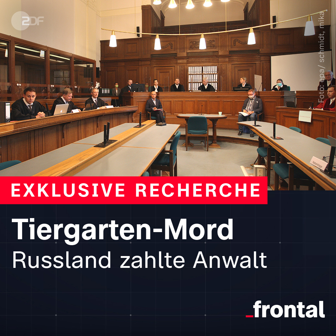 Über die Stiftung Pravfond finanziert #Russland Rechtsberatung in Europa. Der Promi-Anwalt des "Tiergartenmörders" kassierte so Zehntausende Euro, wie #ZDFfrontal-Recherchen zeigen. Mehr bei <a href="/ZDFheute/">ZDFheute</a>:
zdf.de/nachrichten/po…
<a href="/derspiegel/">DER SPIEGEL</a> <a href="/paper_trail_m/">paper trail media</a>
#Tiergartenmord