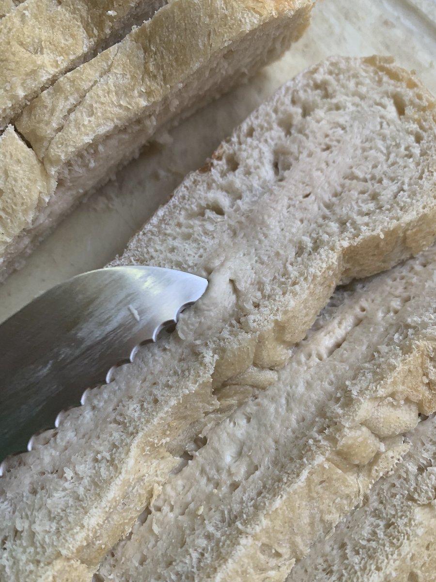 El pan de campo de #areté no decía que teníamos que terminar de cocinar