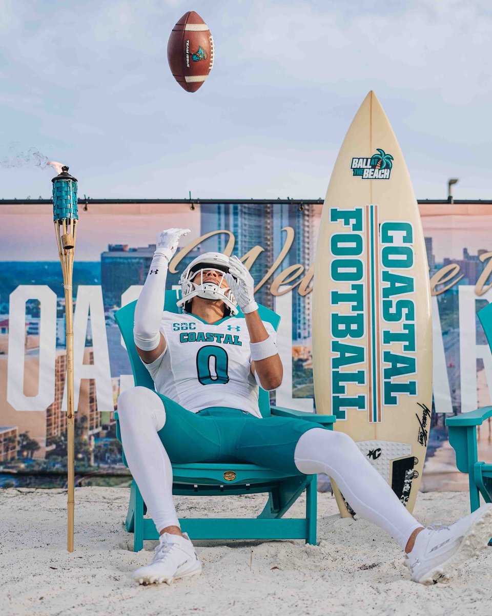 colt_foster13's tweet photo. Extremely blessed to announce my commitment to @CoastalFootball. AGTG
@RealCoachK @FPWestwoodFB @AlgarinJaner @DB__God @FloridaOutlawz @CoachParks84 https://t.co/DFM0U5gWEd