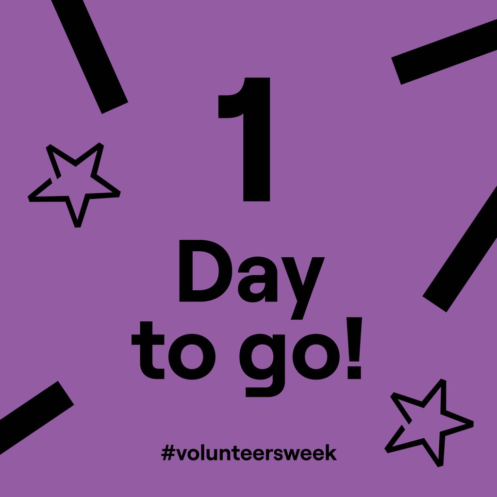FriendsofDowne's tweet photo. Only 1 day left until #VolunteersWeek begins, celebrating the incredible impact of volunteers across the UK! 

Did you know that an estimated 14.2 million people in the UK volunteered with groups, clubs, or organizations in 2021/22? Amazing!

Let’s make a difference together! 💪 https://t.co/ZseBKHKkCq