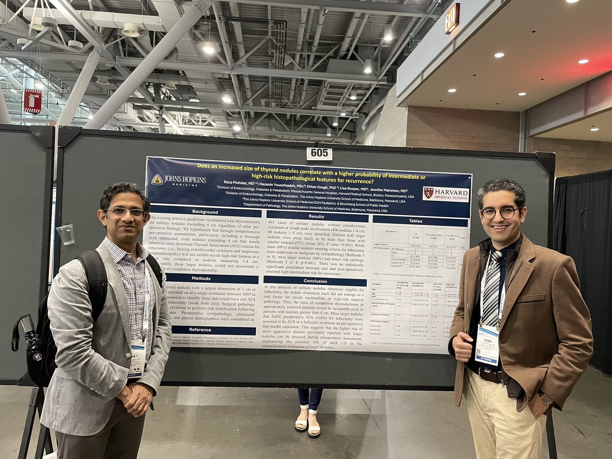 Division of Endocrinology (@endohopkins) on Twitter photo Proud <a href="/EndoHopkins/">Division of Endocrinology</a> alumnus <a href="/RPishdad/">Reza Pishdad</a>, now at <a href="/MassGenBrigham/">Mass General Brigham</a> Endocrinology, presenting on #thyroid research mentored by Dr Jenna Mammen, at #ENDO2024! Love to see the support of our PD <a href="/MdSidhaye/">Aniket Sidhaye, MD</a>! Proud <a href="/EndoHopkins/">Division of Endocrinology</a> alumnus <a href="/RPishdad/">Reza Pishdad</a>, now at <a href="/MassGenBrigham/">Mass General Brigham</a> Endocrinology, presenting on #thyroid research mentored by Dr Jenna Mammen, at #ENDO2024! Love to see the support of our PD <a href="/MdSidhaye/">Aniket Sidhaye, MD</a>!