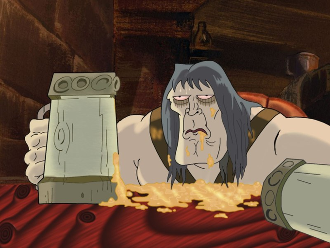 animationbdays's tweet image. Happy 18th Anniversary to Korgoth of Barbaria! (2006) #KorgothofBarbaria #AdultSwim