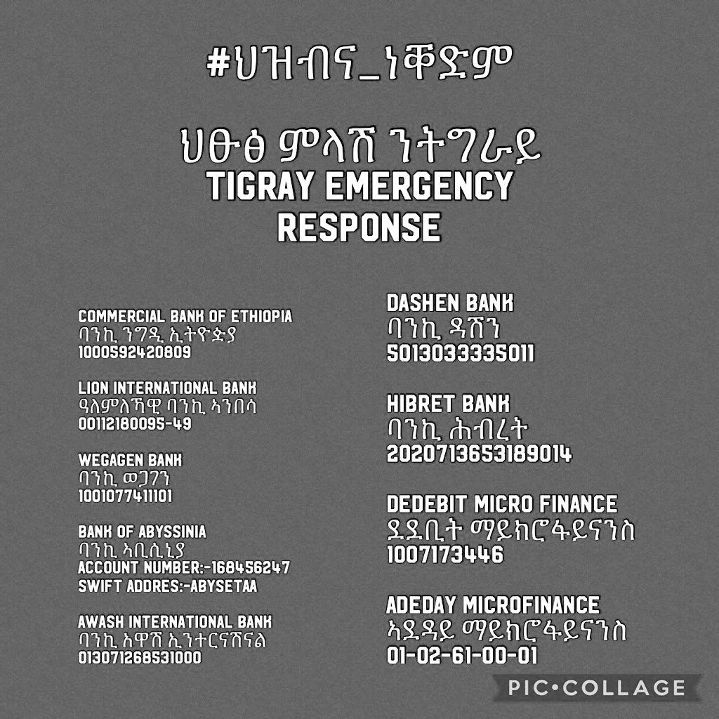 #TigrayIsCalling || #ትግራይ_ትፅዉዕ አላ። Donate To save Starved Tigrayans!! pledge.to/worldwide-tigr… Over one million civilians are waiting for you. @bini_tdf @Nohelema @IrobAnina @TghatMedia @Segar_11_21 @RealHauleGluck @ShewitHzkias1 @TghatMedia @Tigrai_TV @hrw