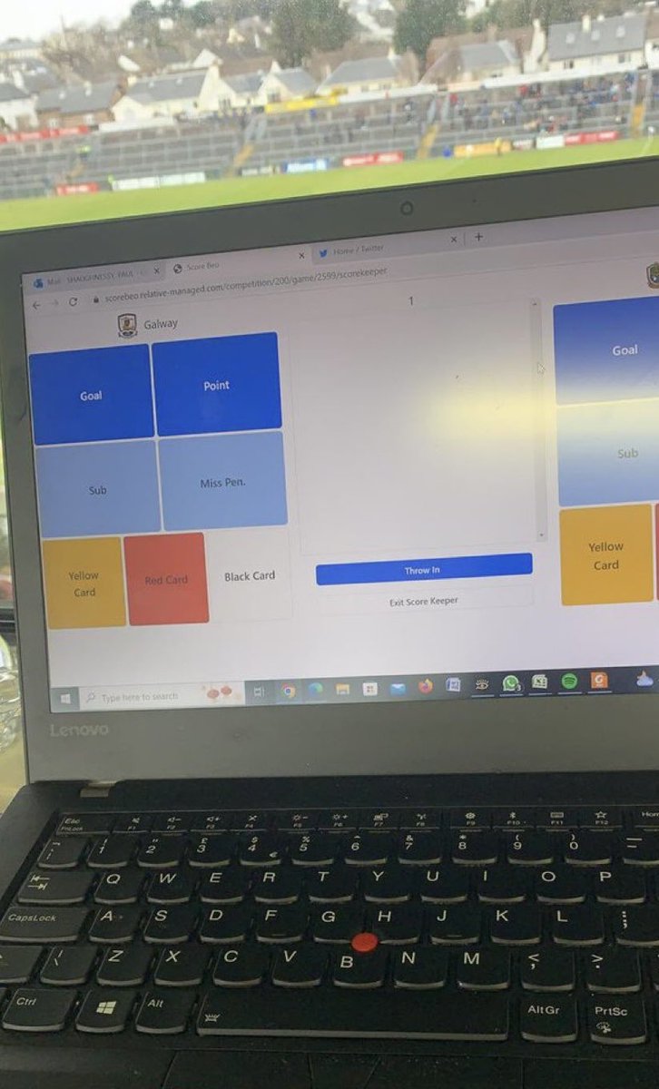 Thank you to the GAA supporters who downloaded and used the Score Beo app this weekend A special shoutout to the scorekeepers who are the venues inputting Live Scores and Lineups. Hoping to bring the Notifications feature in soon.