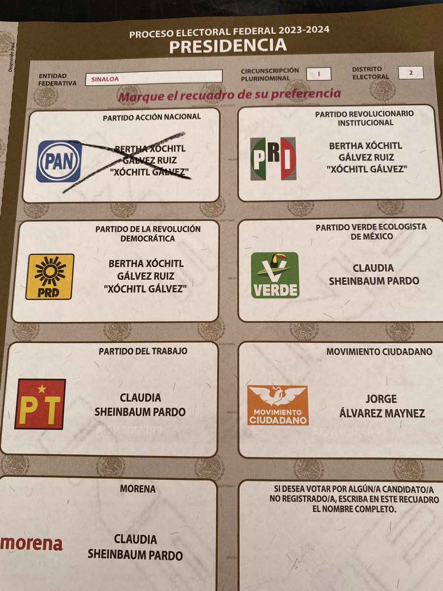 CarlosRodLM's tweet photo. #YoVotarePorXóchitl https://t.co/HvcCISC4gi