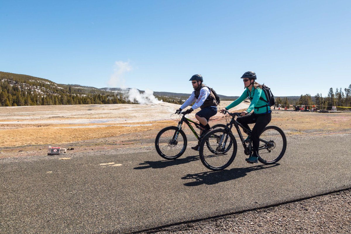 Are you planning to bring or ride your bicycle to Yellowstone this summer? Yellowstone might be more well known for its hiking, but there are a handful of great designated routes for bikes. Check out go.nps.gov/YELLbicycling for some great options, like riding to a geyser!