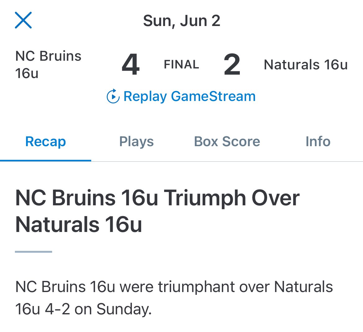 NCBRUINS BASEBALL (@ncbruins) on Twitter photo Congratulations to <a href="/AlexBlumensche1/">Alex Blumenschein</a> on his 1st head coaching win with the Bruins!!! Keep climbing!! #BruCrew #OurWay Congratulations to <a href="/AlexBlumensche1/">Alex Blumenschein</a> on his 1st head coaching win with the Bruins!!! Keep climbing!! #BruCrew #OurWay