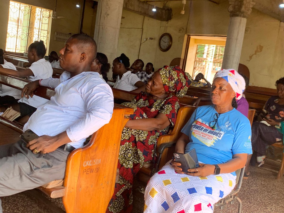 jr_sankoh's tweet photo. As Leaders, we have the #power to influence change.  Happy to have contributed in raising #awareness on #drug misuse during the month of #May2024, as a presenter, at the Drug Awareness Symposium, courtesy of #SDA #Church Sierra Leone #Conference. 
#drugawarness 
#drugabuse 
@WHO https://t.co/HEexwDCRC5