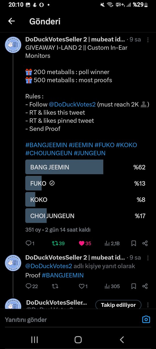 h | vote for fuko&jungeun tweet media