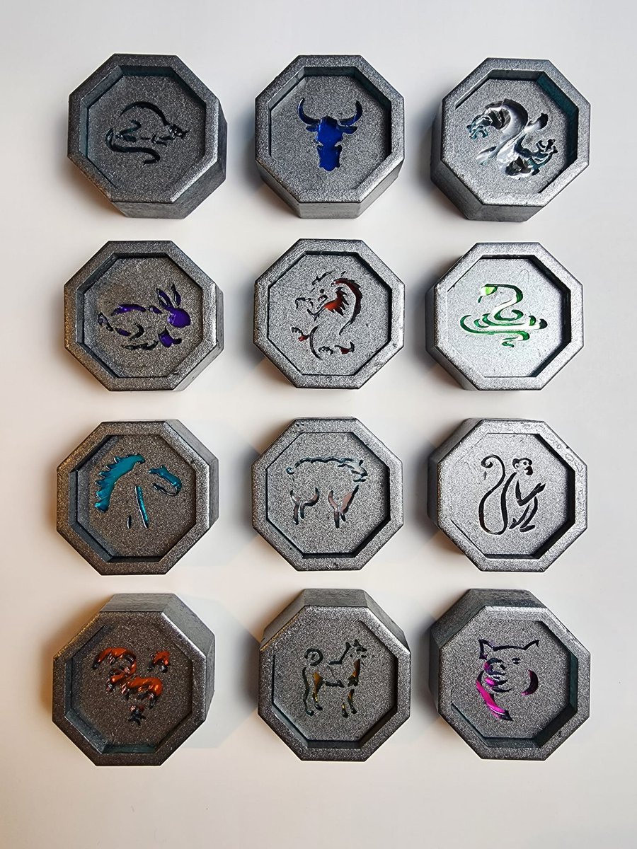 "You have a 3D printer right? What do you use it for?"

To have the full set of the talismans from Jackie Chan Adventures.