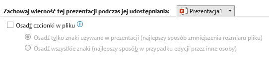 rafalklimek's tweet photo. @tomasz podczas zapisywania trzeba rozwinąć z listy "Narzędzie" - "Opcje zapisywania" i tam zaznaczyć "Osadź czcionki w pliku" https://t.co/8OALOJfuXV