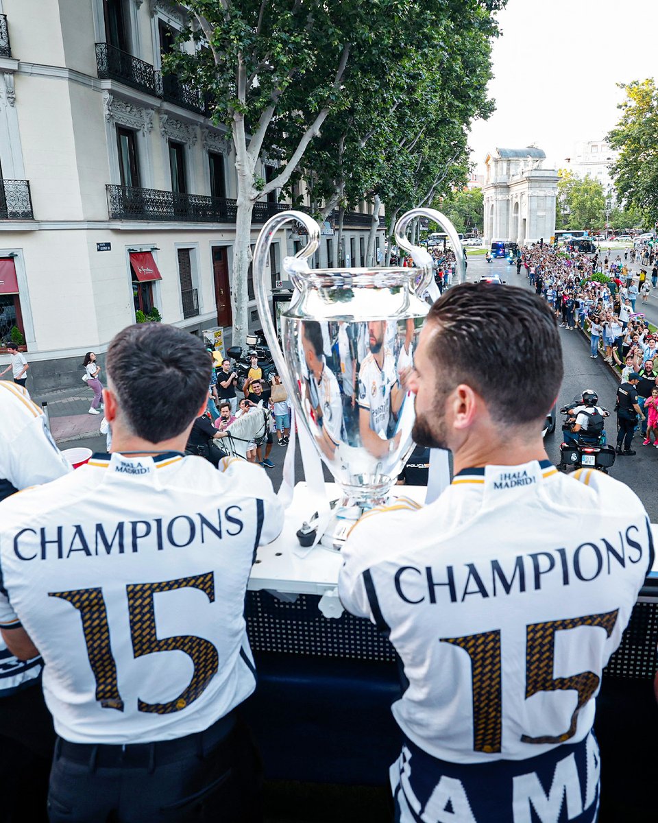 realmadriden's tweet photo. 1️⃣5️⃣ #CHAMP15NS https://t.co/bnPcwFxrV5
