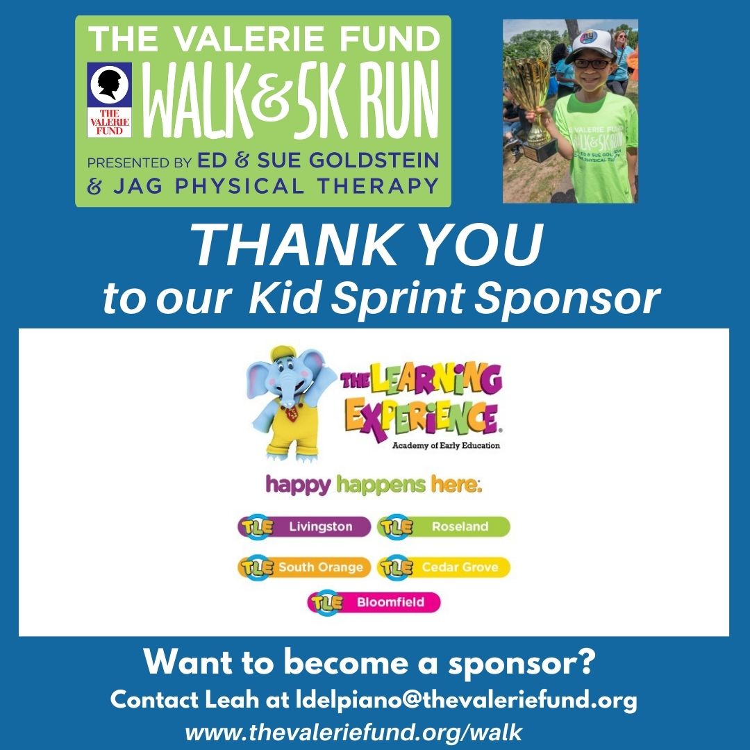 TheValerieFund_'s tweet photo. Thank you to The Learning Experience. As exclusive sponsors of the Kids Color Run, your support brings joy to so many children. We can't wait to see them all run to meet Bubbles at the Color Run finish line. 

#TVFWalk
#TVFWalkSponsor
#Thankyou
#Gratitude
#Sponsorpost https://t.co/qfGcRJXnKi