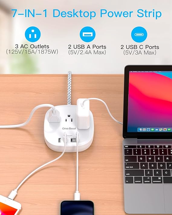 SEmma2747's tweet image. Flat Plug Power Strip, 5ft Ultra Flat Extension Cord - 3 Outlets 4 USB Ports (2 USB C) 22.5W/4.5A..

The Link Is Here: amzn.to/3KsRkPy

#Extension #powerplug #plug #Homesaftey