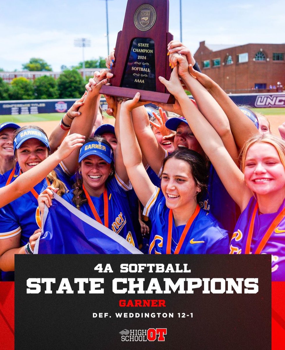 BaileyRadford25's tweet photo. NC 4A STATE CHAMPIONSHIPS!!!! I couldnโt ask for a better team. #GarnerStrong๐๐ @garnersoftball @garnerelite06 https://t.co/qSgL4aVNUX
