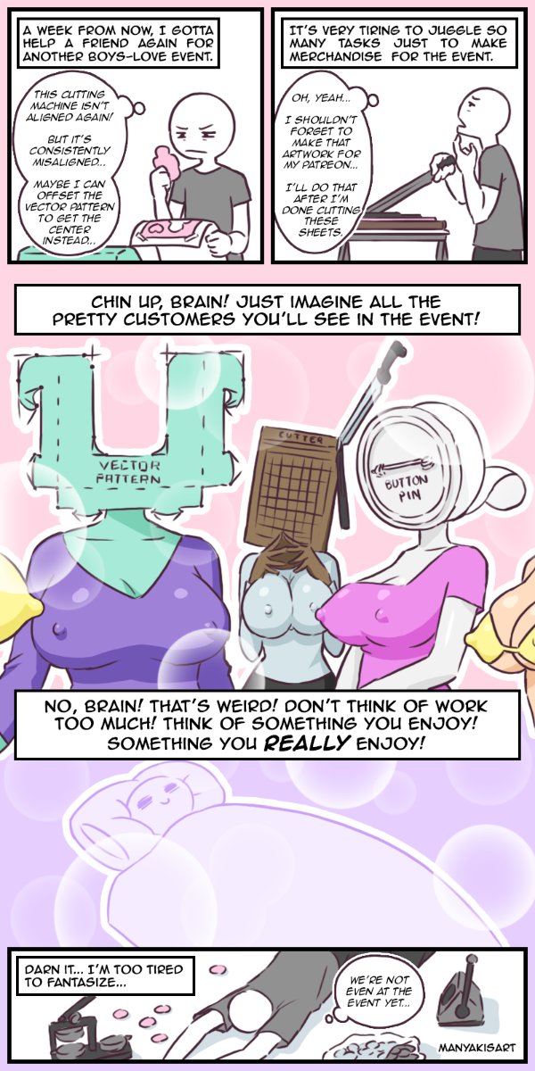 ManyakisArt's tweet photo. I didn't know our brains can be weird when we get tired.

Previous: https://t.co/4stZFDeg4Y https://t.co/ufZjrB2TlD