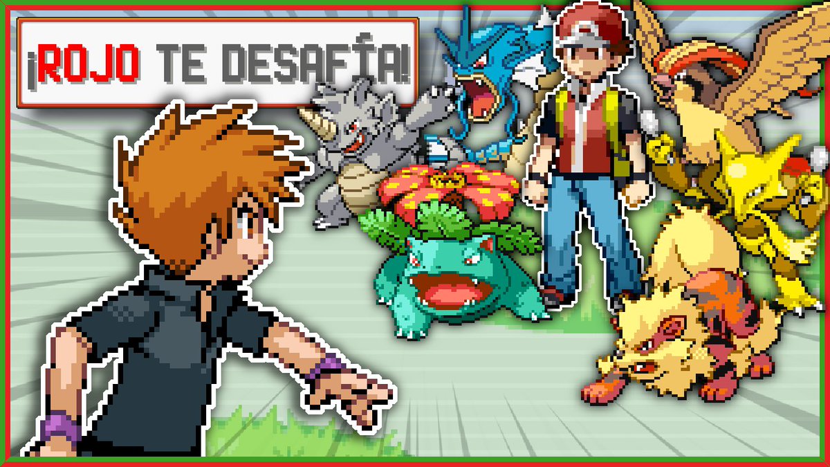 RagmonPixels's tweet photo. ¡Video nuevo!

¡Hoy toca algo nuevo!

¡El mismísimo nieto del profesor Oak AZUL va a demostrarnos cual es su verdadero poder!

Formato nuevo, ya me diréis si os gusta jeje ¡A disfrutar!

Enlace en los comentarios!

#PokemonRojoFuego #RetoPokemon https://t.co/6U4MJf9iYq