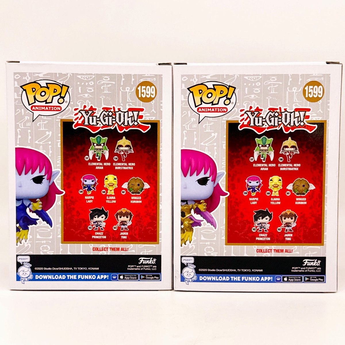 FunkoPOPsNews's tweet photo. Mail call! Harpie Lady and Chase Funko POPs! Have arrived ~ a chase that makes sense 😜
EE ~ https://t.co/2w5Xlg64o1
Amzn ~ https://t.co/qntP43Iv77
#Ad #YuGiOh #FPN #FunkoPOPNews #Funko #POP #POPVinyl #FunkoPOP #FunkoSoda https://t.co/WVVBHRt3wa