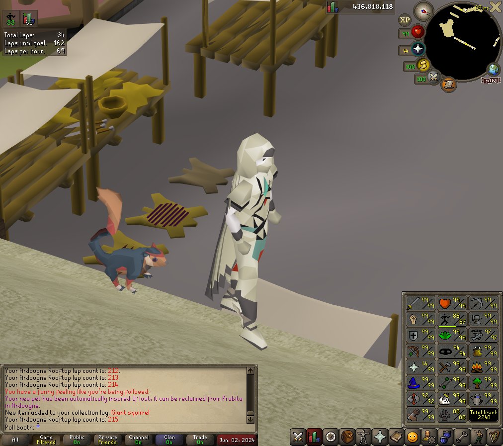 Pollboothed's tweet photo. Pet #15!!!! 87 Agility and 215 boosted ardy laps! 😅 https://t.co/dk67srZoCO