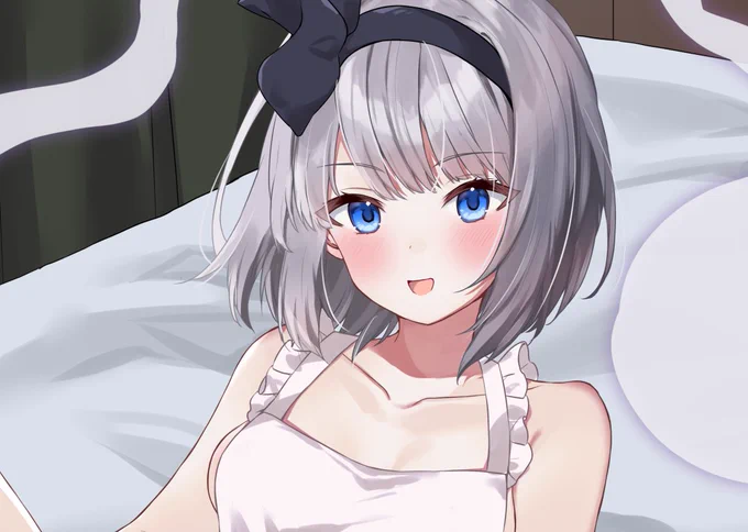 妖夢(元は裸エプロンですが怒られそうなのでだいぶトリミングしてます) 