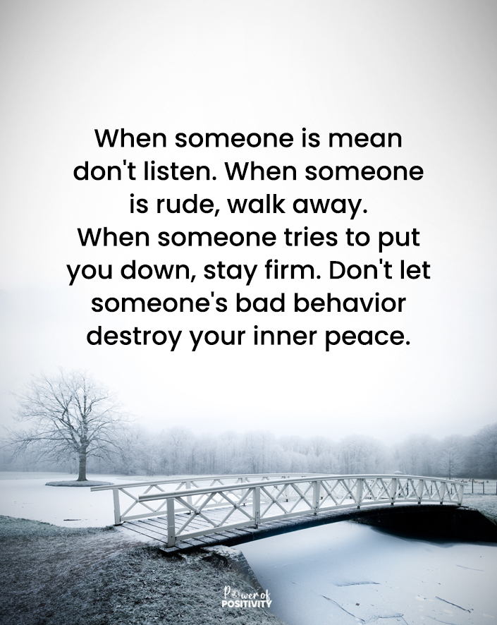 TrainingMindful's tweet image. "When someone is mean..." #innerpeace #peace