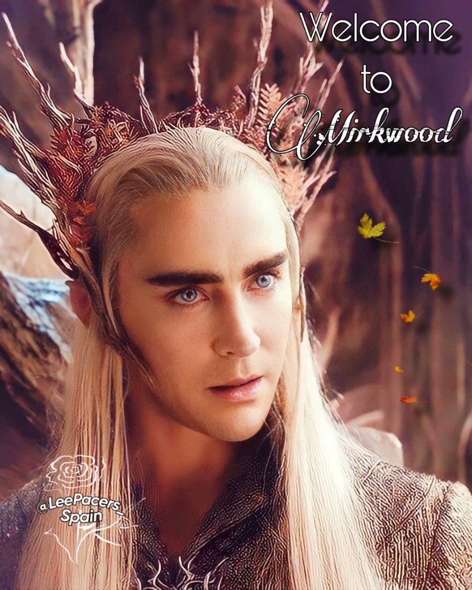 Valeria27Lady's tweet photo. Welcome!👑. #mirkwood #thranduil #leepace #leeepfrog #lotr https://t.co/T2OadR9Lvv