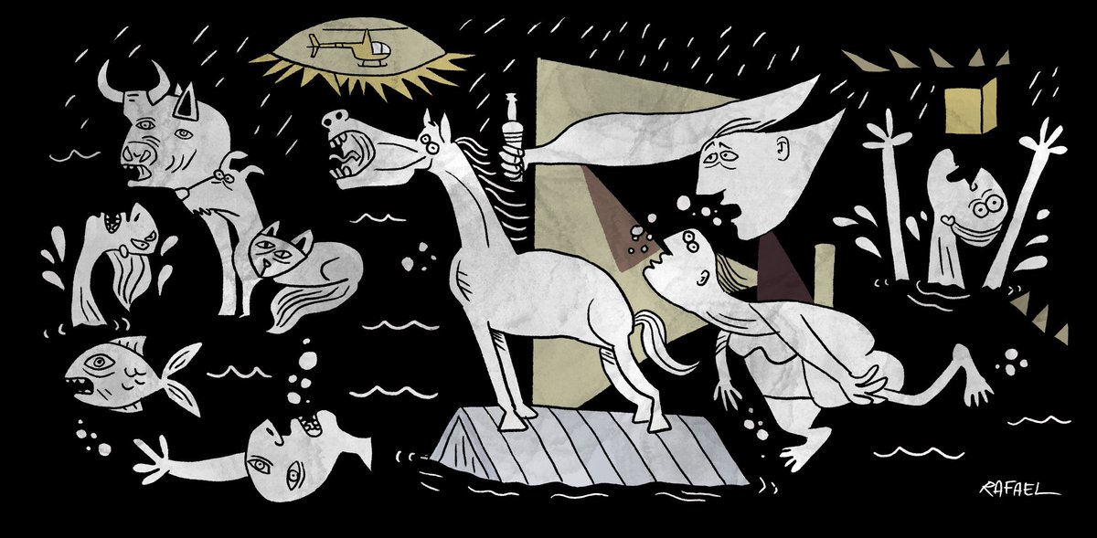 Guernica Gaúcha 
Rafael depois de Picasso