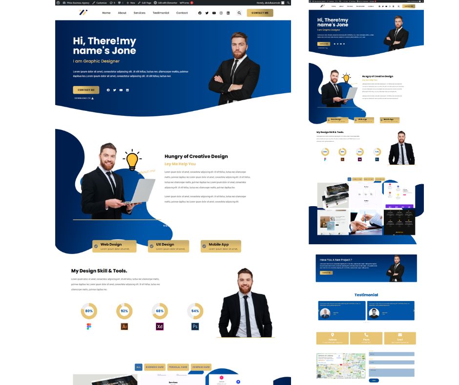 KaiumRabi's tweet photo. 📌Case Study 34-Personal Portfolio website
📌 Hire me: https://t.co/goomB2owuX 
📌Portfolio behance : https://t.co/xdIo6CkW5H
📌 Portfolio: https://t.co/l4nPV31bL0 

#FigmaToWordpress #PsdToWordpress #FigmaToElementor 
#WordpressWebsite #WebDesign #OnPageSeo #SEO #malwareremoval https://t.co/JHa8GzptIw