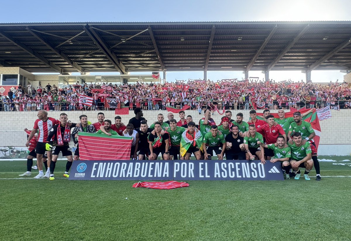 PLAY OFF⚽️| 

¡VAYA AUTÉNTICA BARBARIDAD LO QUE HA HECHO ESTE EQUIPO!♥️😍🤩😘🥲🤪✍🏼✋🤠😵‍💫😷😊🔥🔥

SUPERANDO TODAS TODAS LAS ADVERSIDADES♥️🤩

ESTAMOS EN PRIMERA RFEF!🍾🍺🥂🥃🍻

#VamosMiZamora