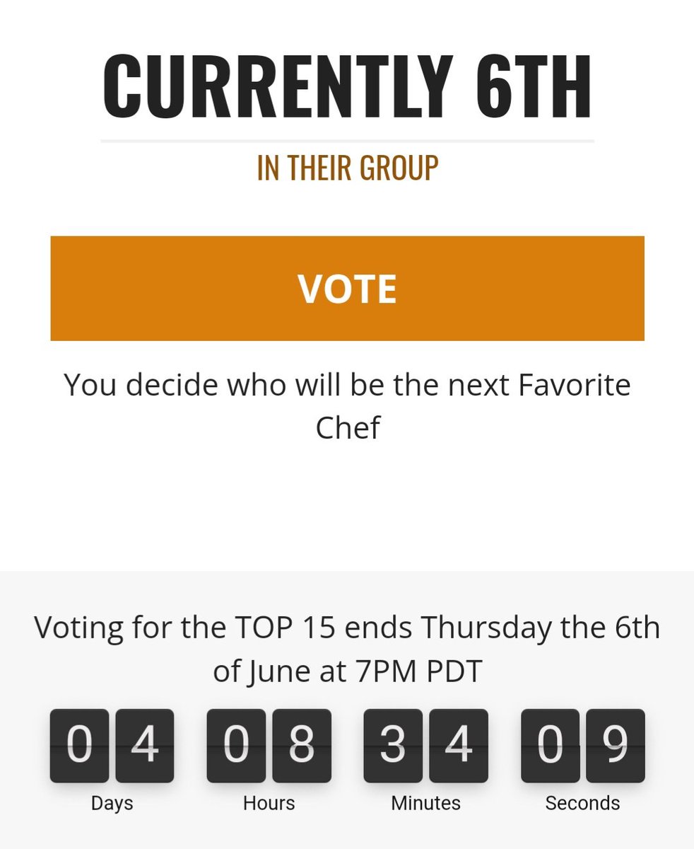 Please continue to vote for me

favchef.com/2024/demetrius…