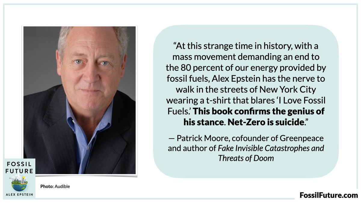 AlexEpstein's tweet photo. "At this strange time in history, with a mass movement demanding an end to the 80 percent of our energy provided by fossil fuels, Alex Epstein has the nerve to walk in the streets of New York City wearing a t-shirt that blares 'I Love Fossil Fuels.'"

- @EcoSenseNow https://t.co/sxwNBpVaxD