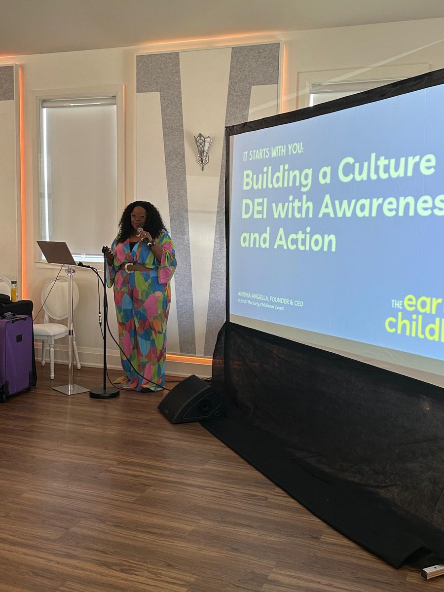 Spent this weekend over in Prince Edward County doing a keynote for 150+ Early Educators.

Did a session all about the importance of awareness and action in DEI work - had a BLAST🎤🔥