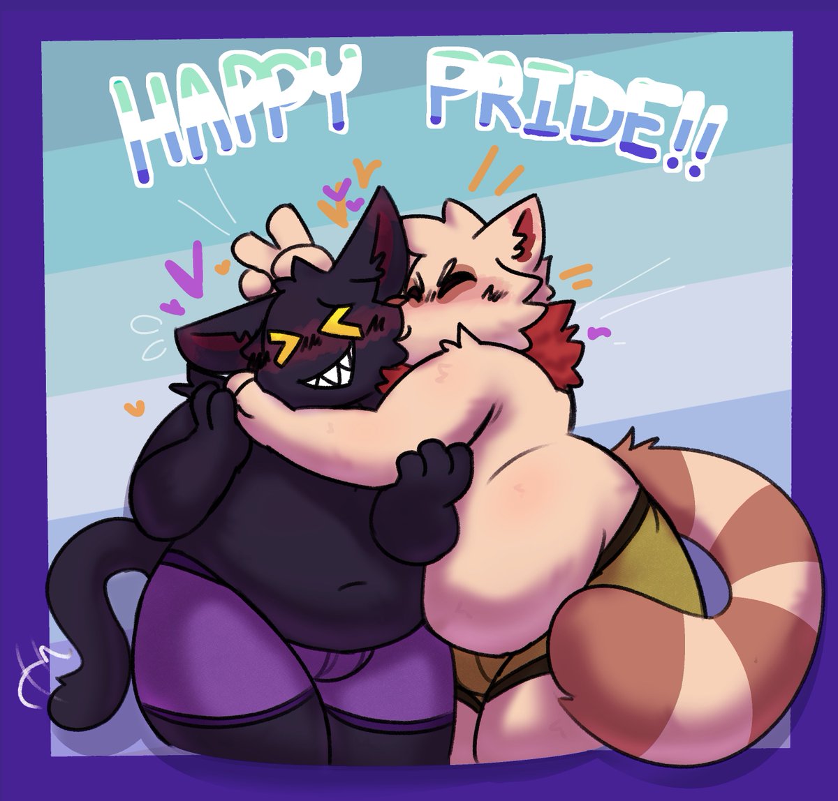 berdstfrend's tweet photo. mmwaahh !!!!
happy pride !!!!! #veigar #teemo #veimo https://t.co/8Rzt0GjtQ7