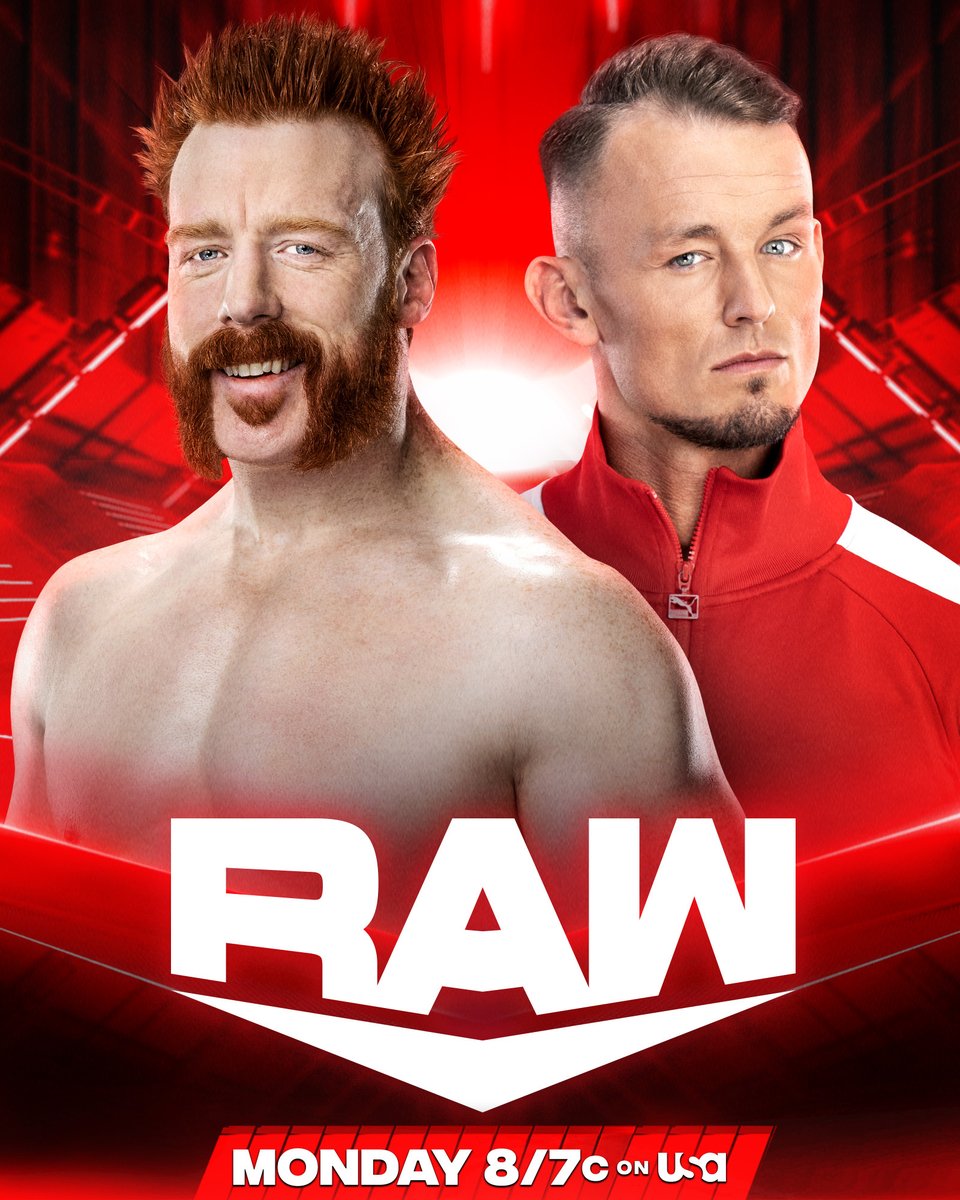 These two have a score to settle tomorrow night on #WWERaw when <a href="/WWESheamus/">Sheamus</a> clashes with <a href="/wwe_kaiser/">𝐋𝐮𝐝𝐰𝐢𝐠 𝐊𝐚𝐢𝐬𝐞𝐫</a>!