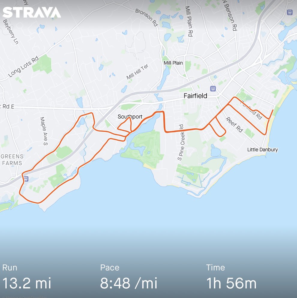 robertbove's tweet photo. Just finished the Fairfield Half Marathon! 🏃‍♂️ Always challenging but one of my favorite courses. #FairfieldHalfMarathon #jbsports #halfmarathon #2k24 https://t.co/QvbDpviGU7