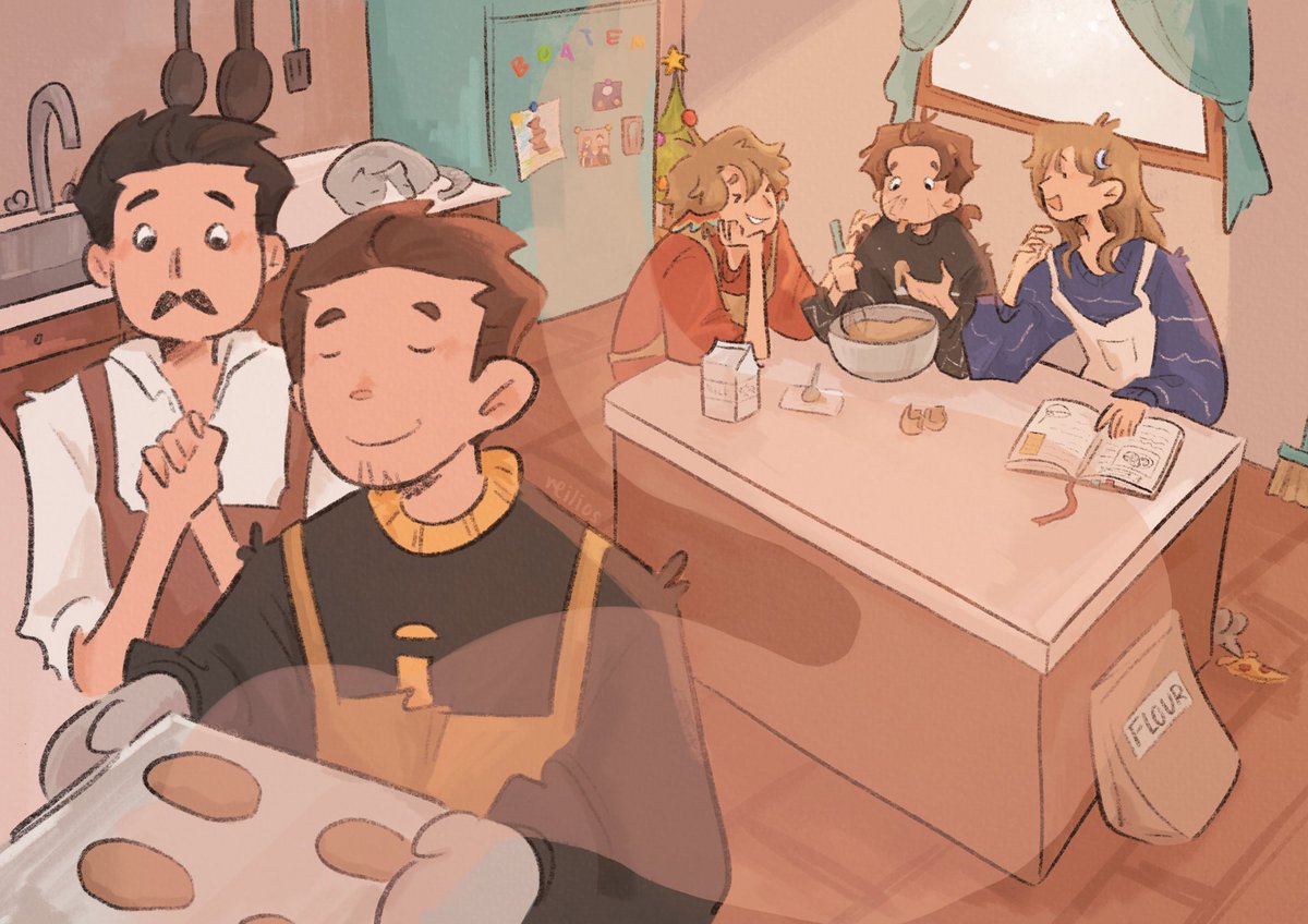 reilios's tweet photo. baking bread
my piece for @boatemzine !!
#Hermitcraftfanart #boatem https://t.co/9c6DwEk3yr